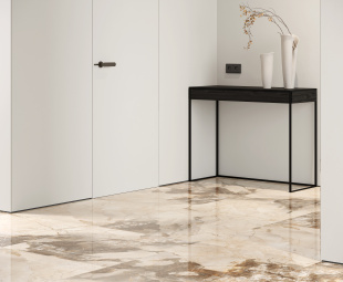 Керамогранит Laparet Exence beige бежевый полированный (80х160)